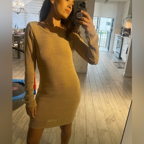 Rag & Bone Beige Knitted Dress - Picture 1 of 7